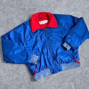 Columbia vintage 90s radial sleeve Bomber